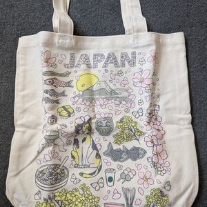 Starbucks Japan Medium Canvas Tote Bag BNWT